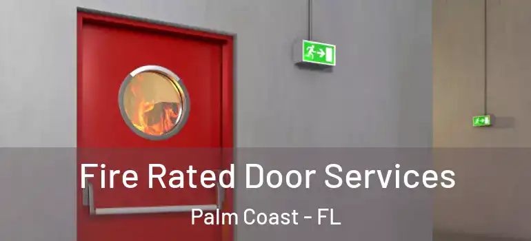  Fire Rated Door Services Palm Coast - FL