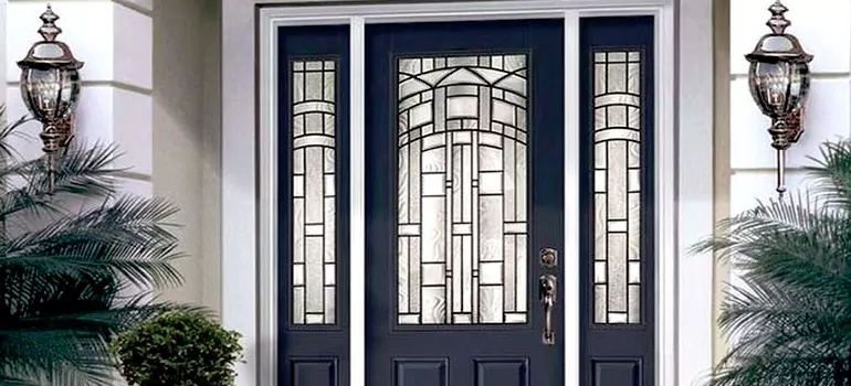 Stained Glass Door Panels in Palm Coast, FL