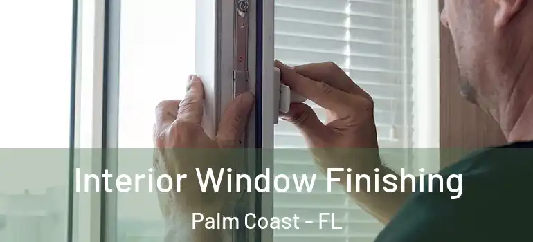  Interior Window Finishing Palm Coast - FL